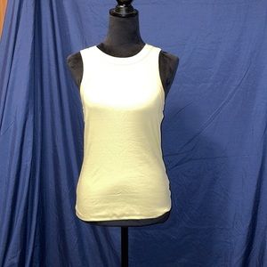 Madewell Brightside Yellow Scoop neck Tank  Small